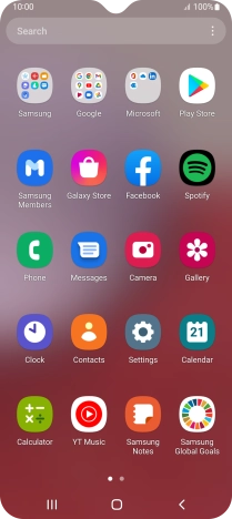 Press Samsung.