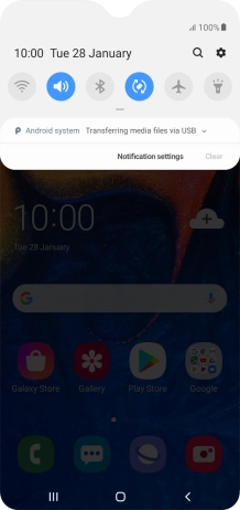 Press Android system.