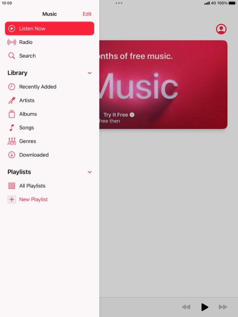 Press New Playlist.