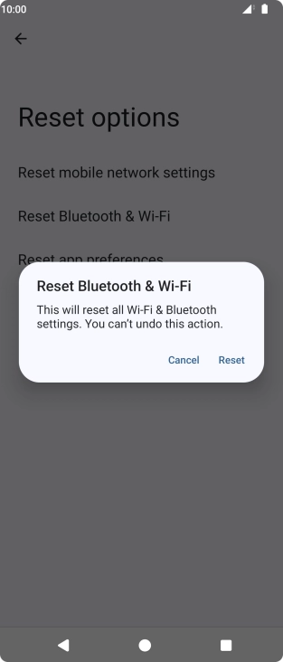 Press Reset.