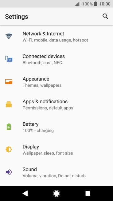 Press Apps & notifications.
