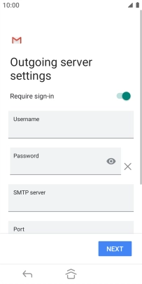 Press the indicator next to 'Require sign-in' to turn on the function.