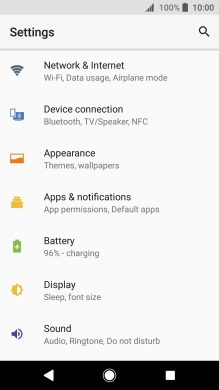 Press Battery.
