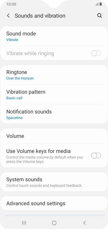 Press Ringtone.