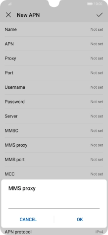 Key in 82.132.254.1 and press OK.