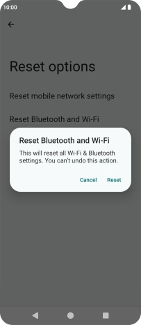 Press Reset.