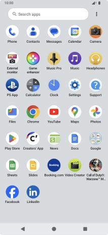 Press Play Store.