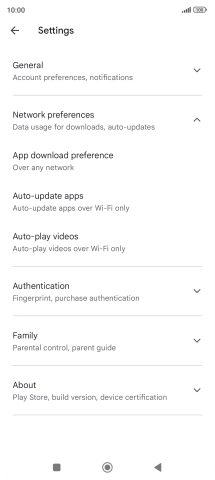 Press Auto-update apps.