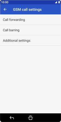 Press Additional settings.