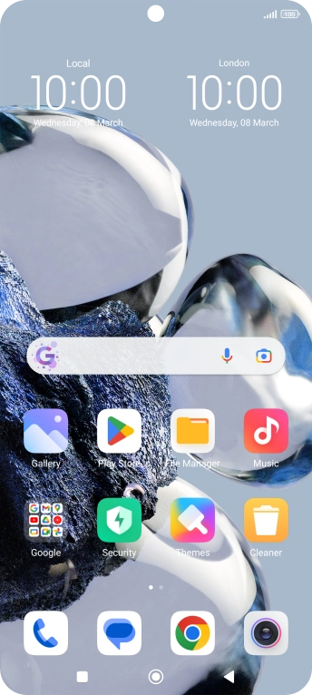 Press Play Store.