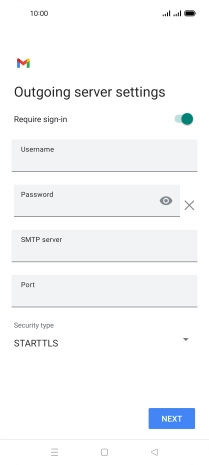 Press the indicator next to 'Require sign-in' to turn on the function.