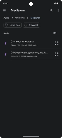 Press the required ring tone to add it to the list of ring tones.