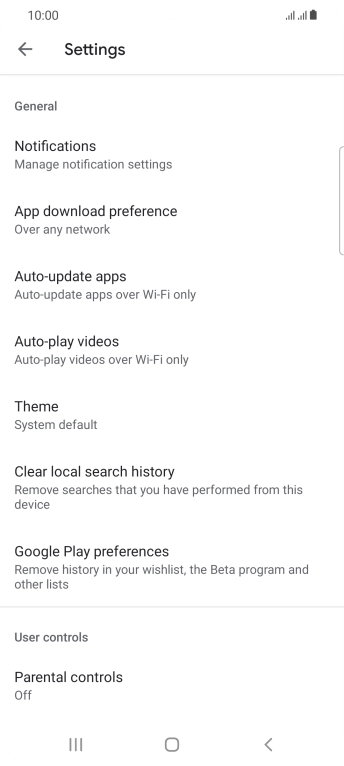 Press Auto-update apps.