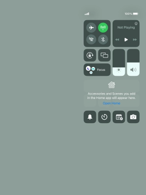 Press the sound mode icon to turn silent mode on or off.
