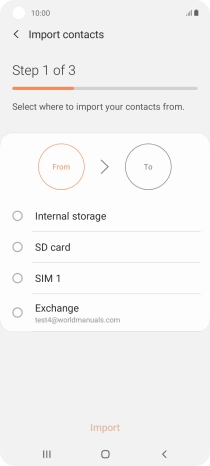 Press the name of the SIM.