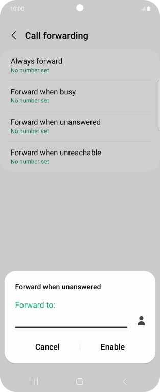 Key in 901 and press Enable.